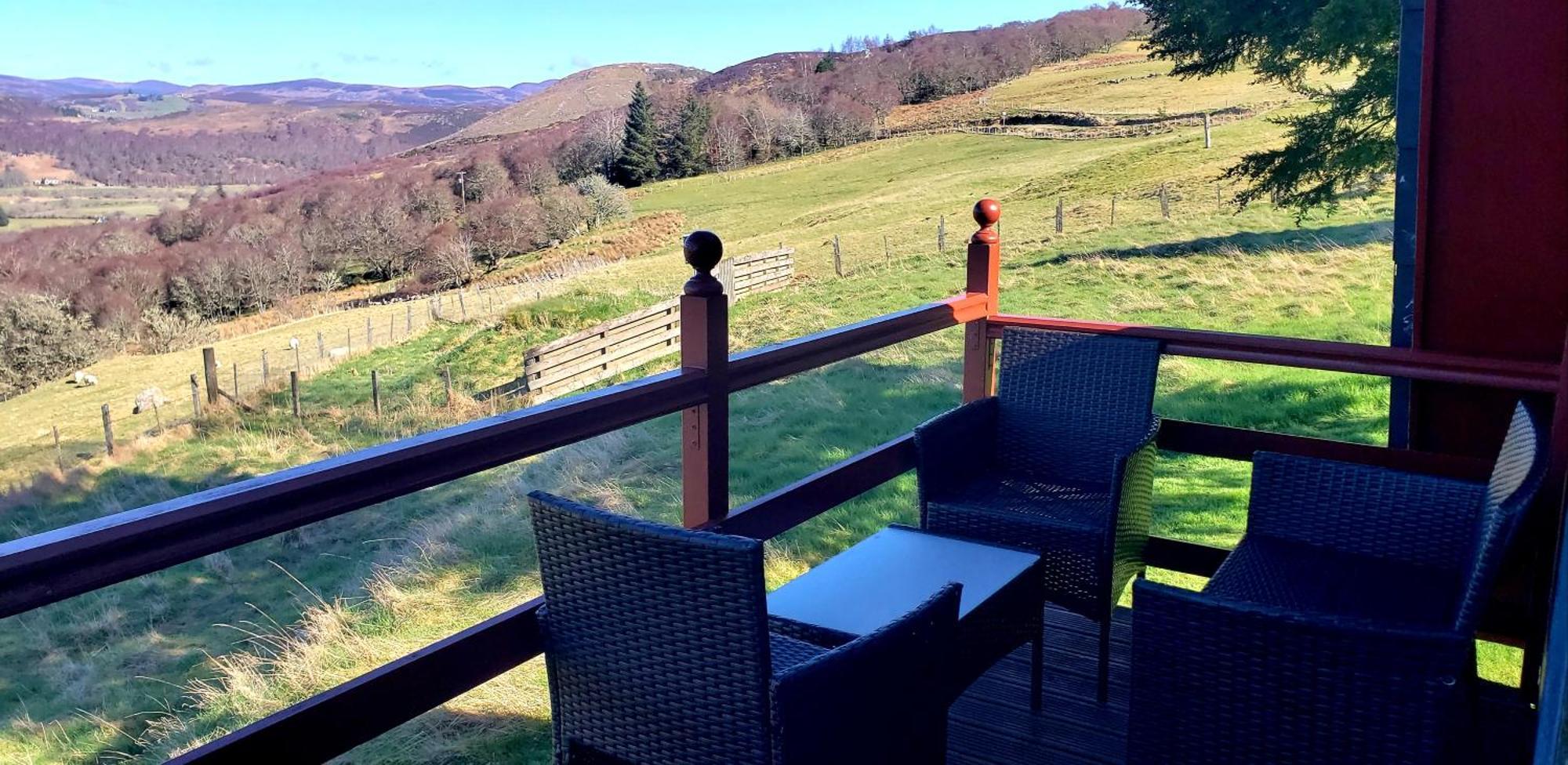 Highland Glen Lodges Rogart Exterior foto